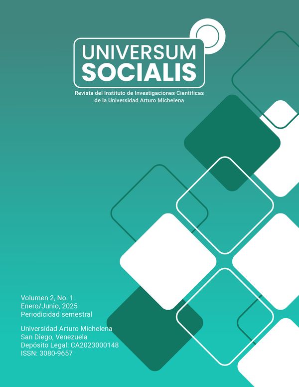 Portada de la revista Universum Socialis Vol. 2 - No. 1de la Universidad Arturo Michelena